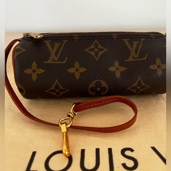 Louis Vuitton Monogram Papillon Golf Ball Holder EUC NWOT dust bag France - Picture 10 of 16